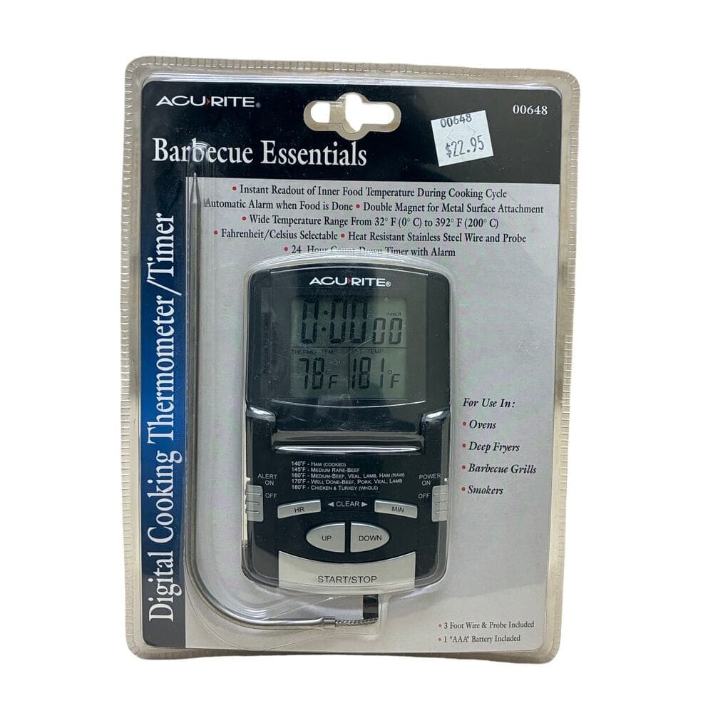 Acurite Essentials Digital Cooking Thermometer/Timer - Thumbnail 2