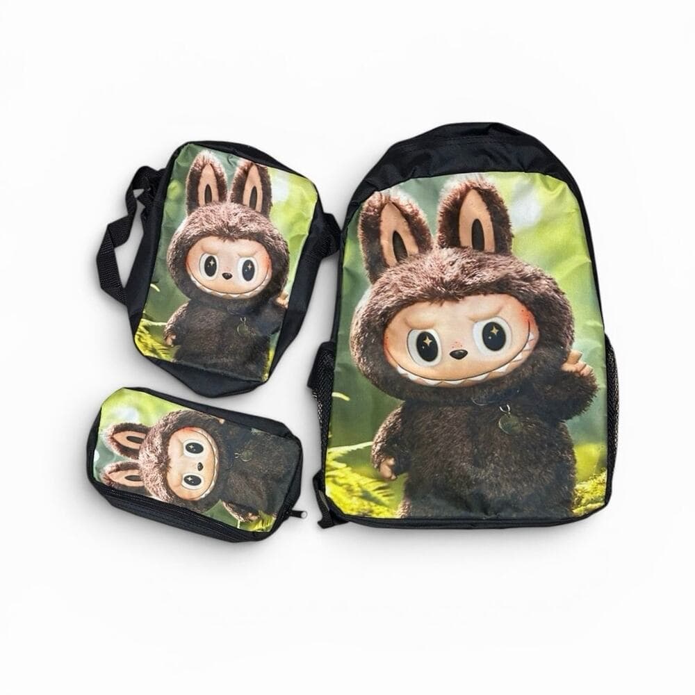 Labubu 3 Piece Bags Set Brand New - Thumbnail 3