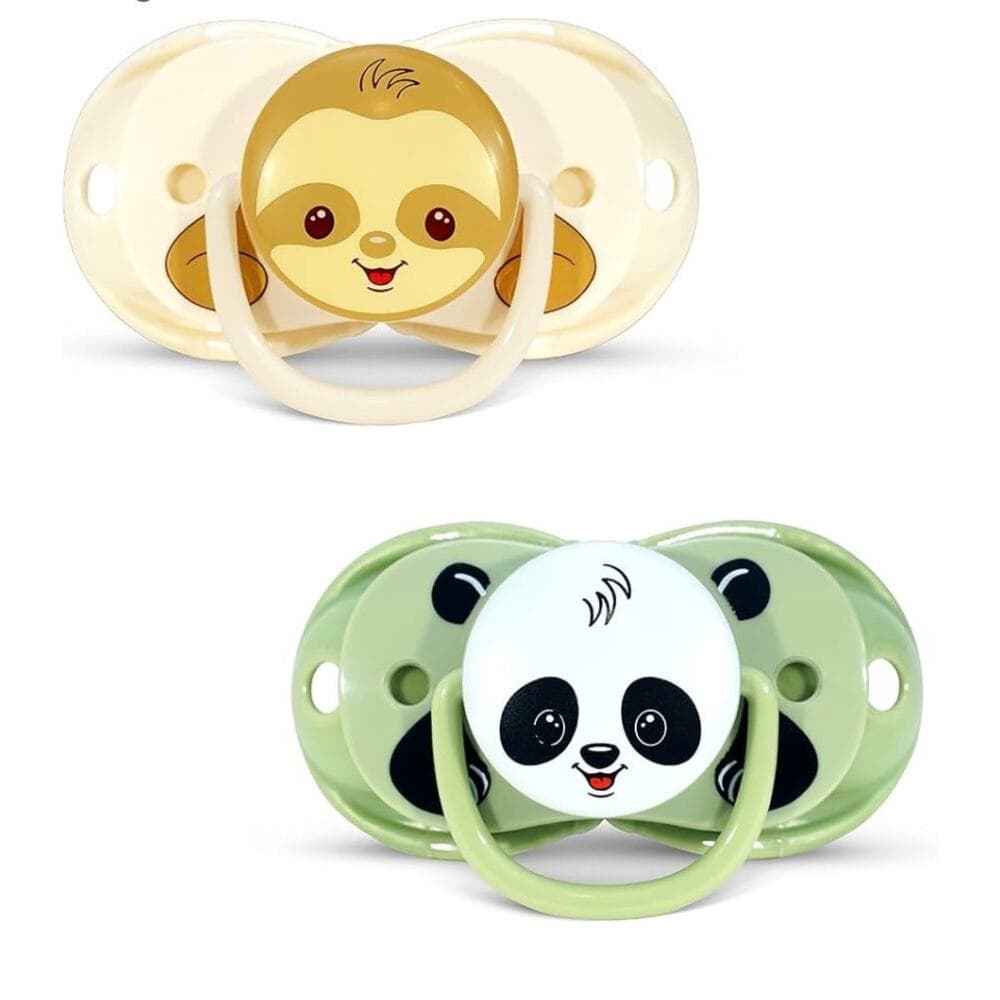 RaZbaby Keep-It-Kleen Baby Pacifier 2-Pack Closes When Dropped - Thumbnail 5