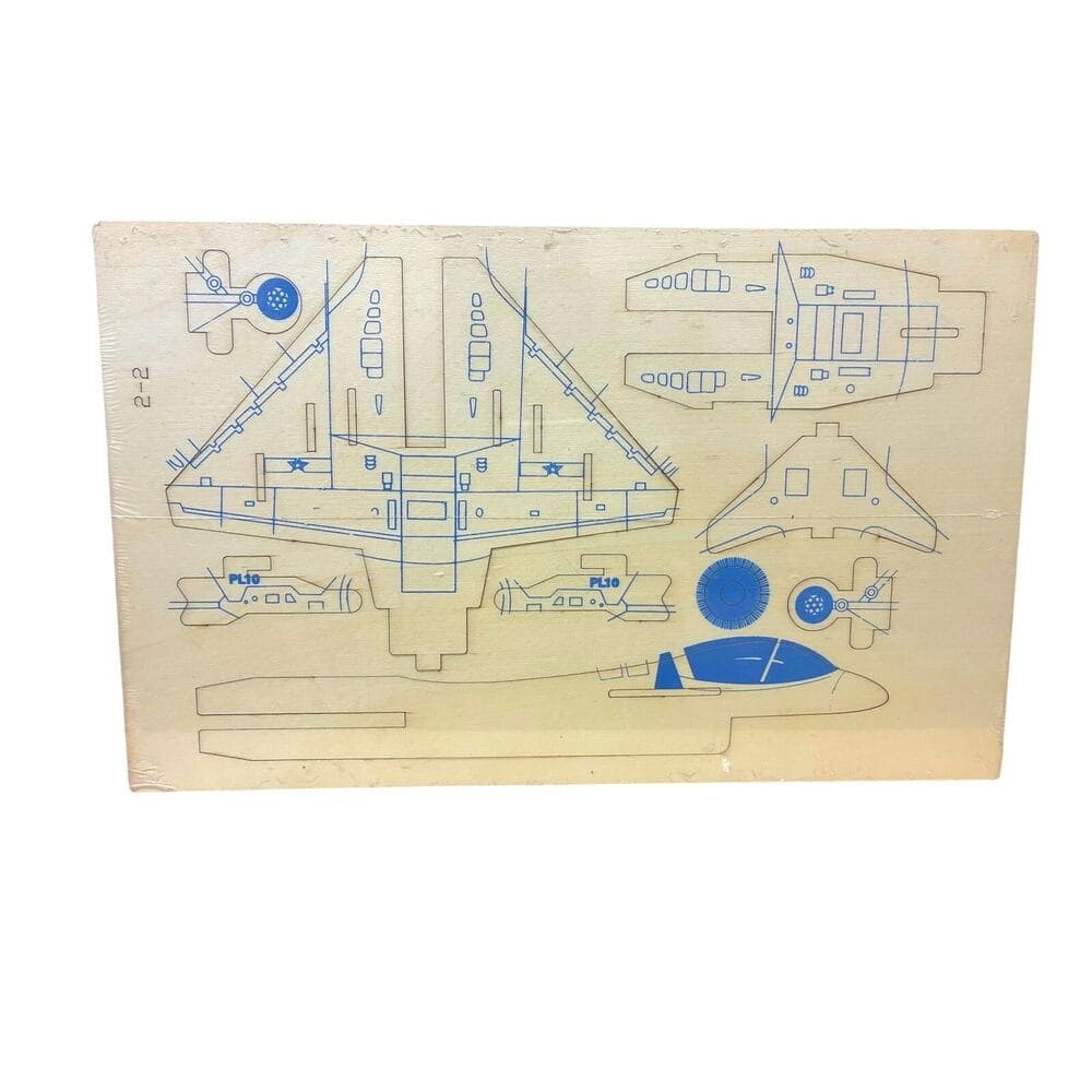 3D Puzzle Of A Jet