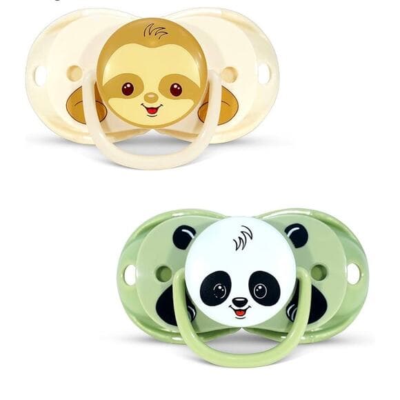 RaZbaby Keep-It-Kleen Baby Pacifier 2-Pack Closes When Dropped - Thumbnail 6