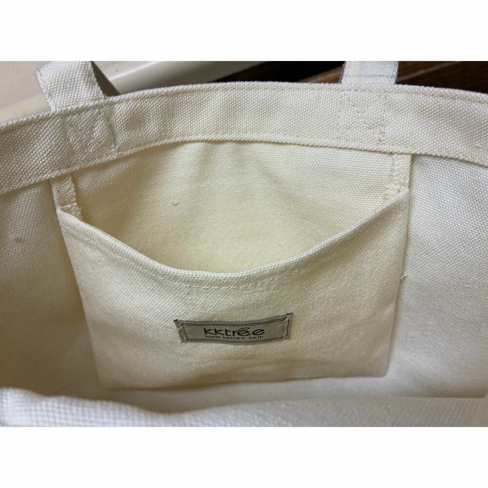 cotton tote bag featuring a colorful graphic - Thumbnail 2