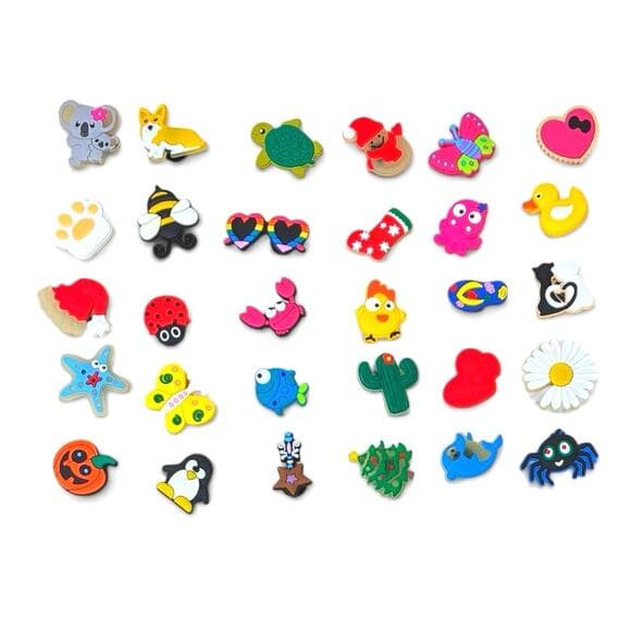 Crocs Shoe Charms Lot of 30 Jibbitz Charms Several Kinds and Variety - Thumbnail 5