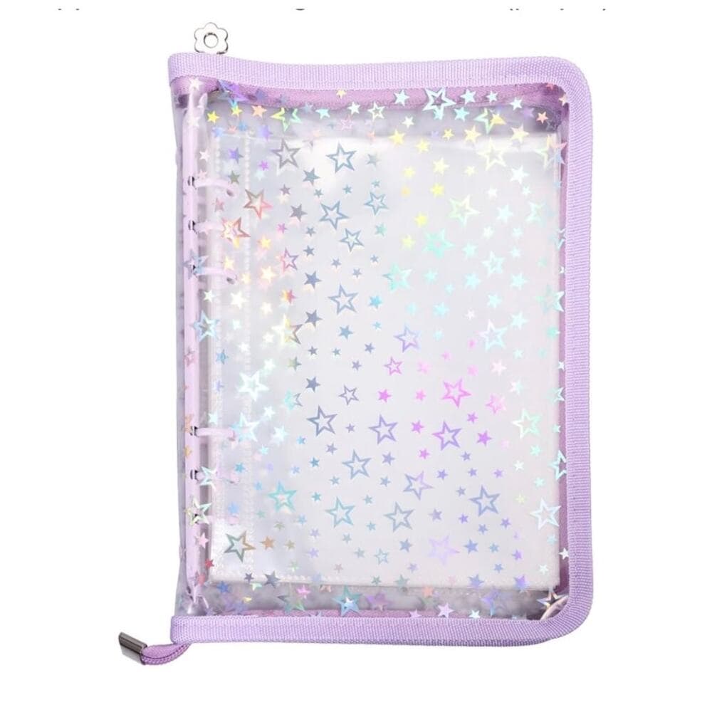 Sticker Storage Organizer Transparent Sticker Collecting Zipper Binder Album - Thumbnail 9