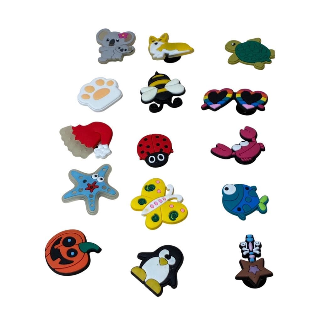Crocs Shoe Charms Lot of 30 Jibbitz Charms Several Kinds and Variety - Thumbnail 2