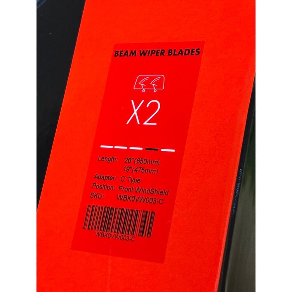 The A-Premium 26-inch and 19-inch wiper blades shown are premium beam - Thumbnail 3