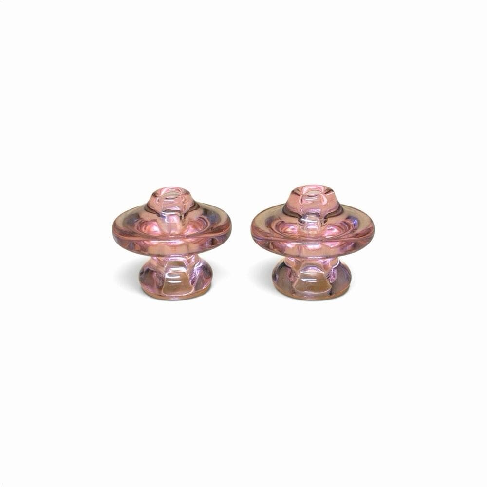 2 Piece Glass Cap Pink - Thumbnail 6