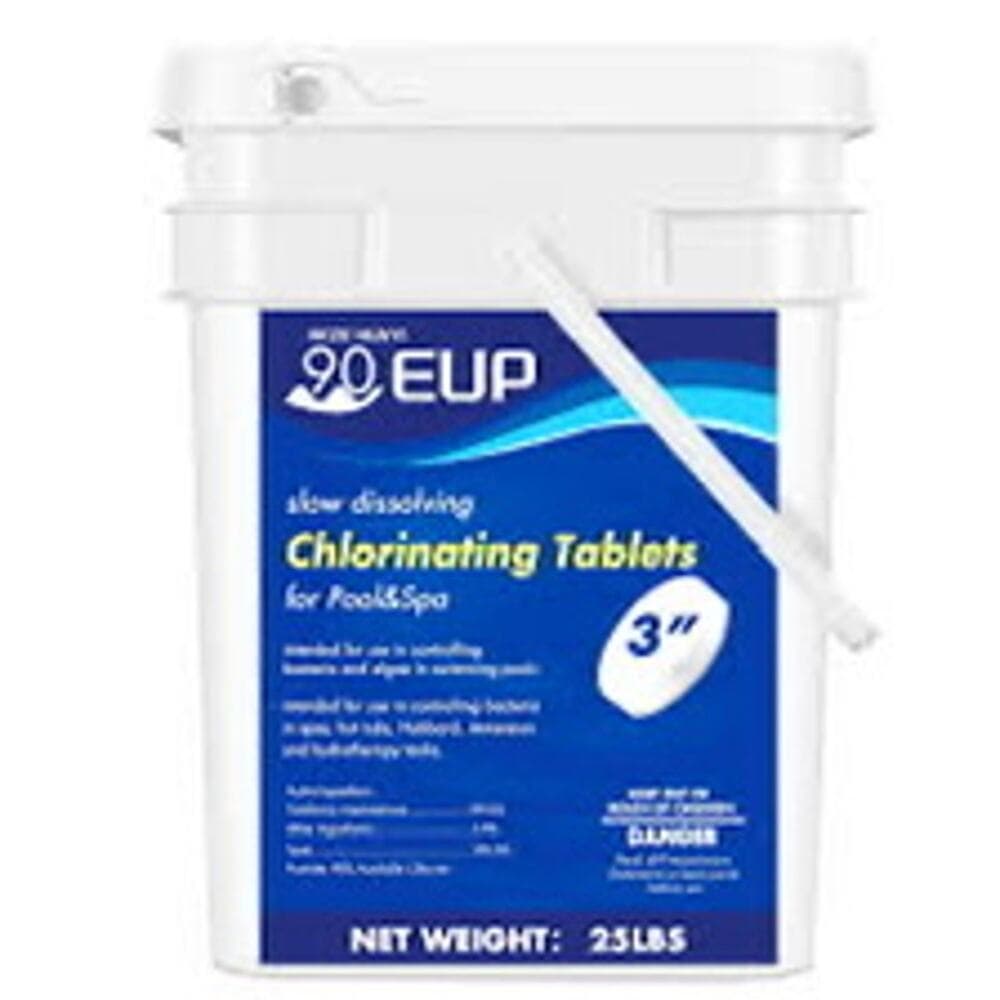20lbs Pool CHL0RINE TABLETS 3 Inch - 99% Trichloro-S-Triazinetrione - Thumbnail 7