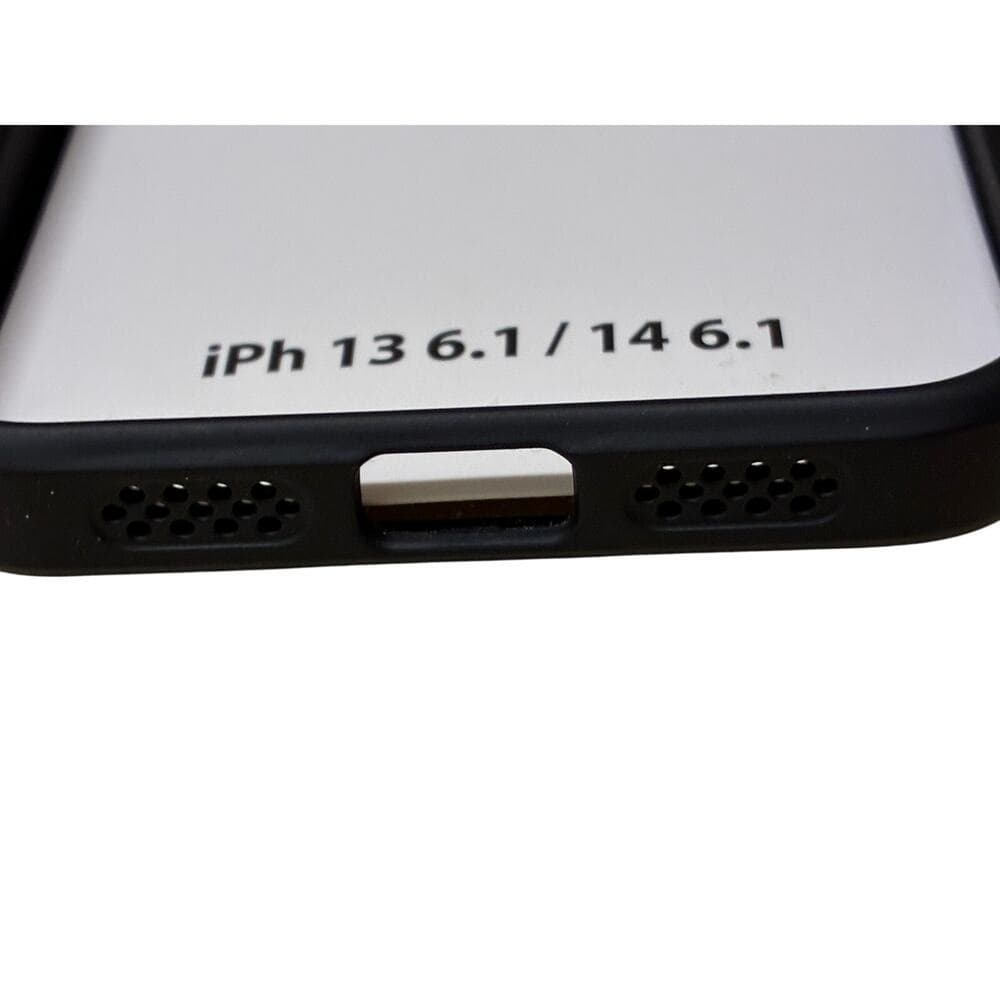 Simple and Fashion Black I Phone 13 6.1/14 6.1 Bracket Magsafe Phone Case - Thumbnail 6