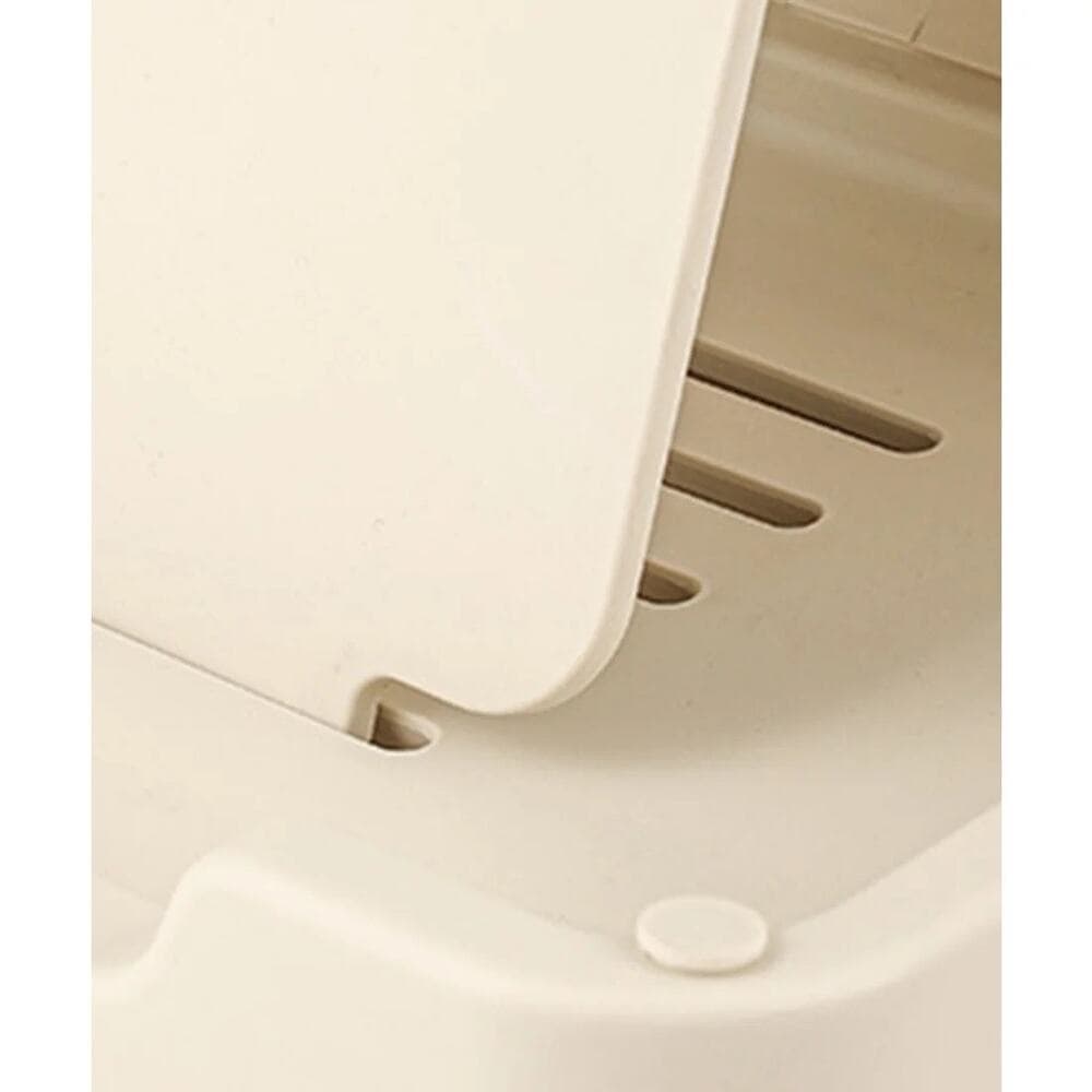 3-tier rolling utility cart with a top handle and drawer feature. - Thumbnail 13