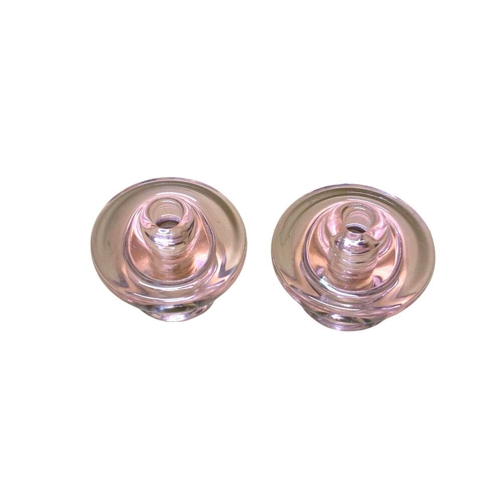 2 Piece Glass Cap Pink - Thumbnail 4