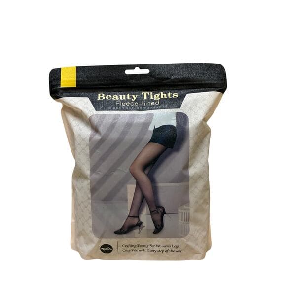 Beauty Tights Fleece-lined Elastic Soft And Beautiful One Size - Thumbnail 8