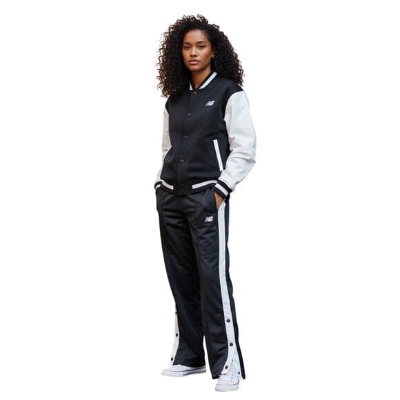 New Balance Black & White Track Sweat Suit Top 14/16 Bottom 10/12 - Thumbnail 6