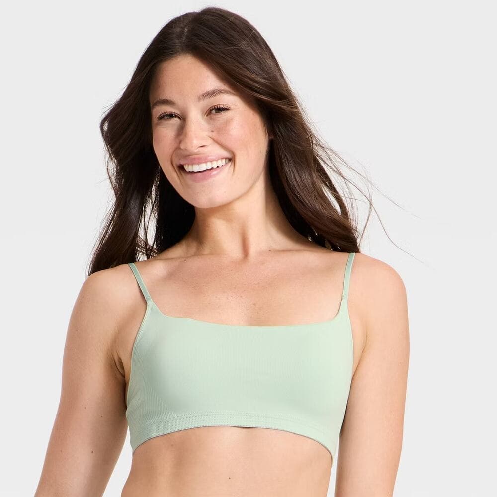 Women's Seamless Value Bralette - Auden Mint Green L - Thumbnail 6