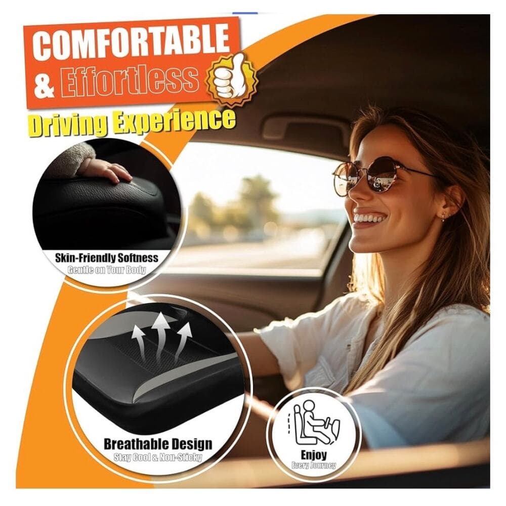 kingphenix Car Seat Covers: 2-Pack Front Cars Seat Protector Gray - Thumbnail 2