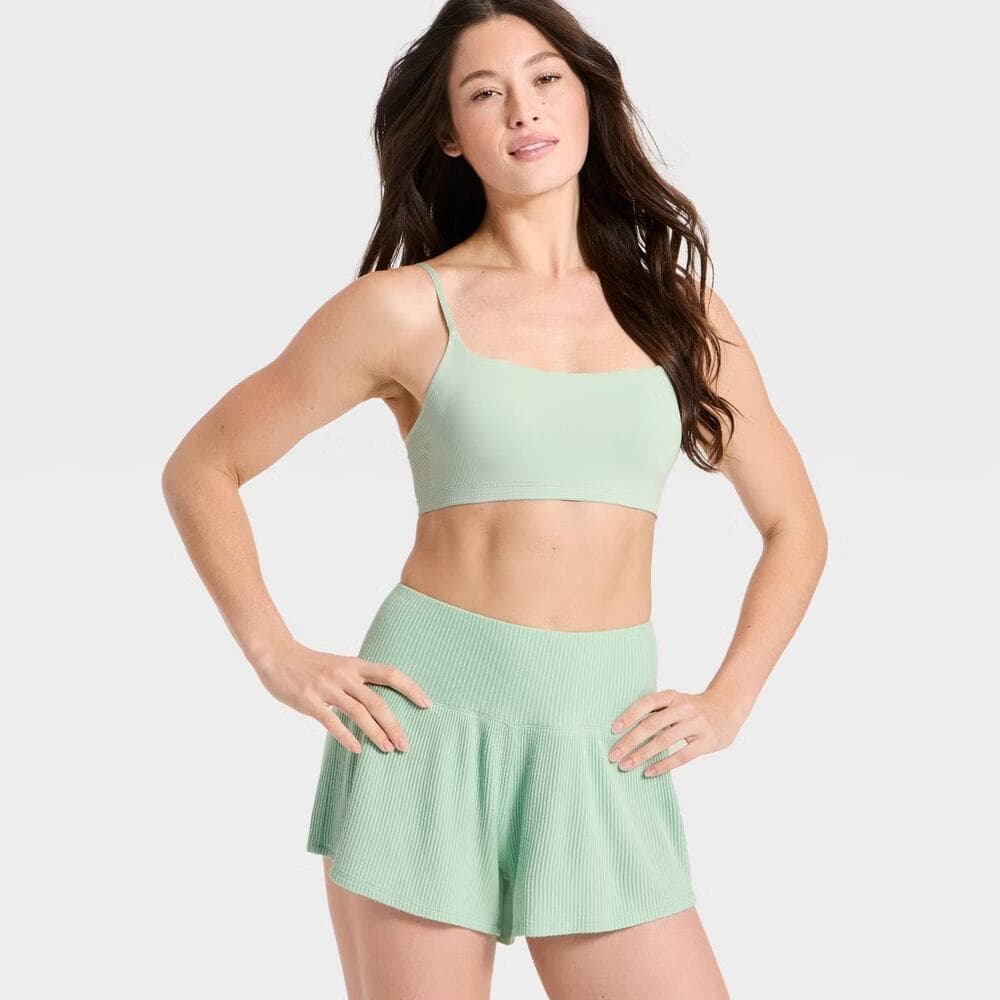 Women's Seamless Value Bralette - Auden Mint Green L - Thumbnail 2
