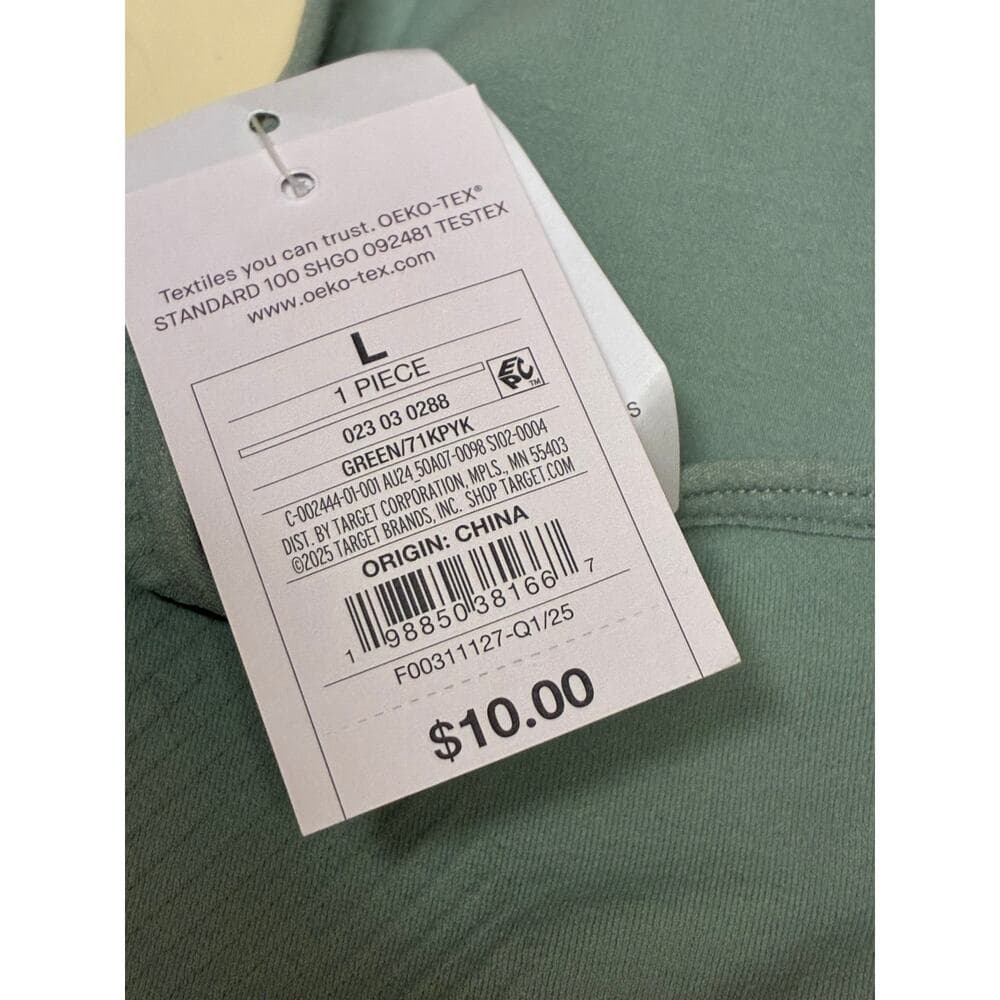 Women's Seamless Value Bralette - Auden Mint Green L - Thumbnail 4