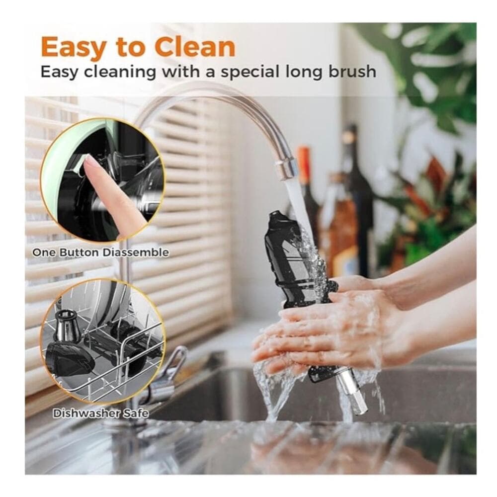 Iwodtech Juicer Machine Cold Press Juicer With 2 Speed Modes Slow Masticating - Thumbnail 5