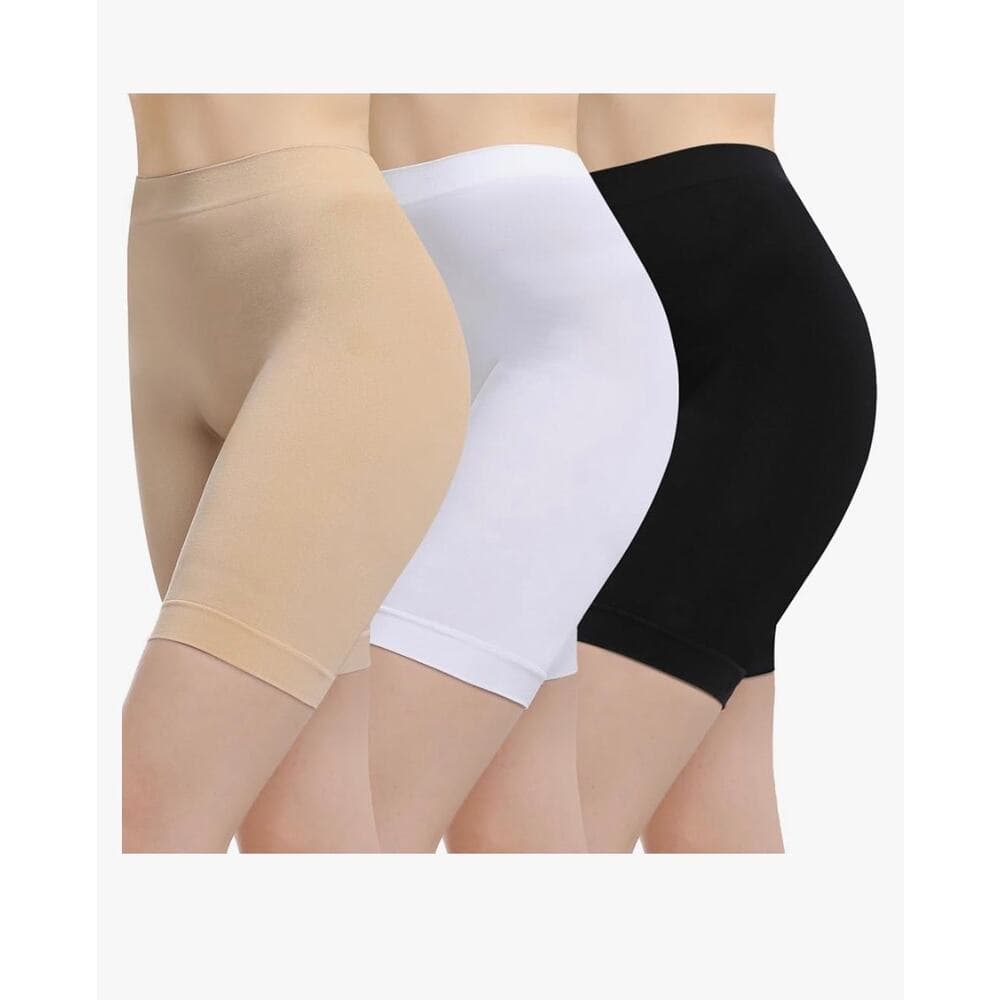 Geronmine Women's Slip Shorts for Under Dresses Anti Chafing High Waisted - Thumbnail 6