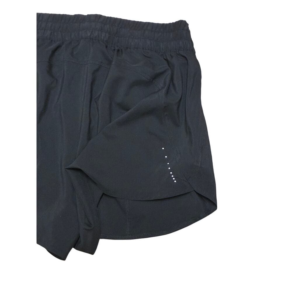 Women's Woven Mid-Rise Run Shorts 3" - All In Motion Black XL - Thumbnail 8