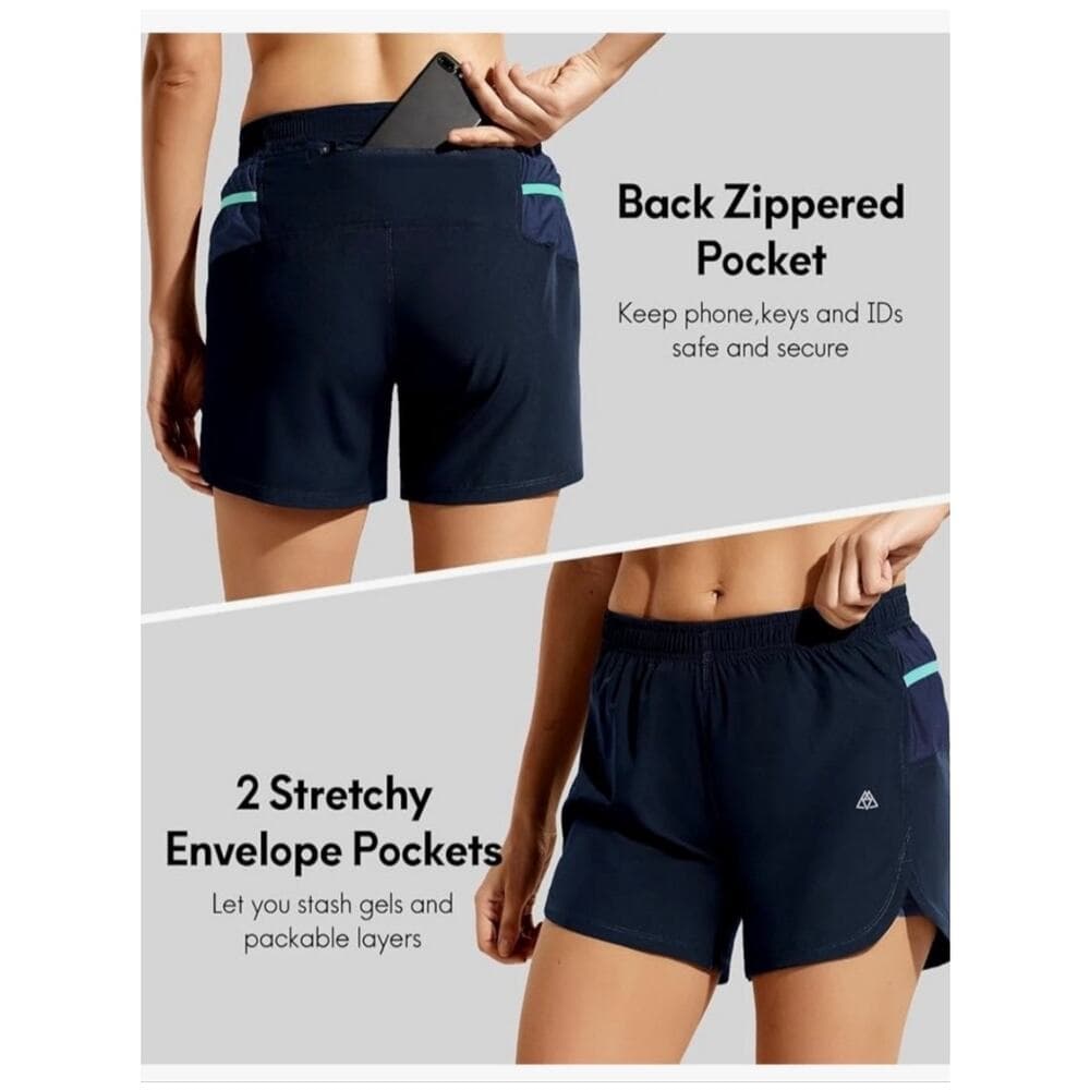 Haimont Running Shorts For Women’s Dark Grey Size Small - Thumbnail 2