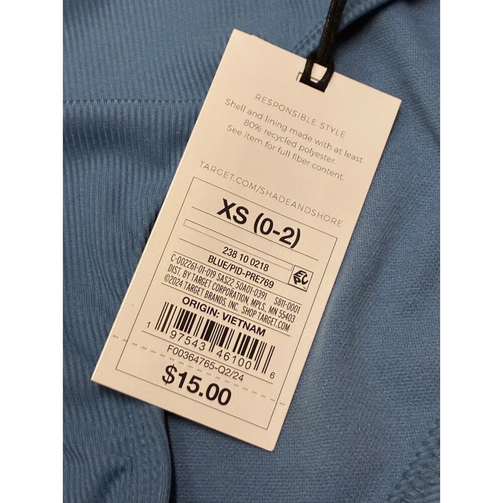 Shade & Shore Blue Bottom bikini Size XS - Thumbnail 3