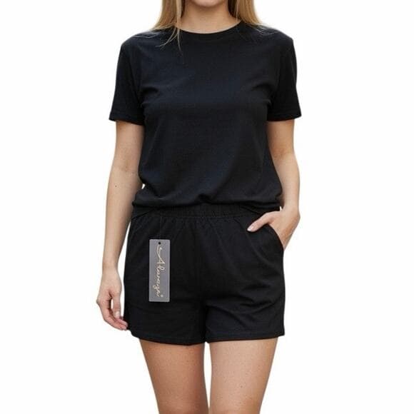 Always Black Women's Casual Summer Short Size Medium - Thumbnail 5