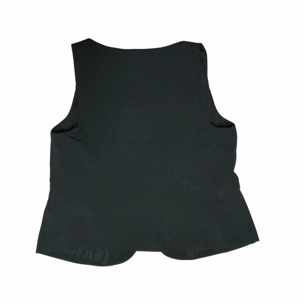 A New Day Women’s Carefree Crepe Vest Size Large Black - Thumbnail 5