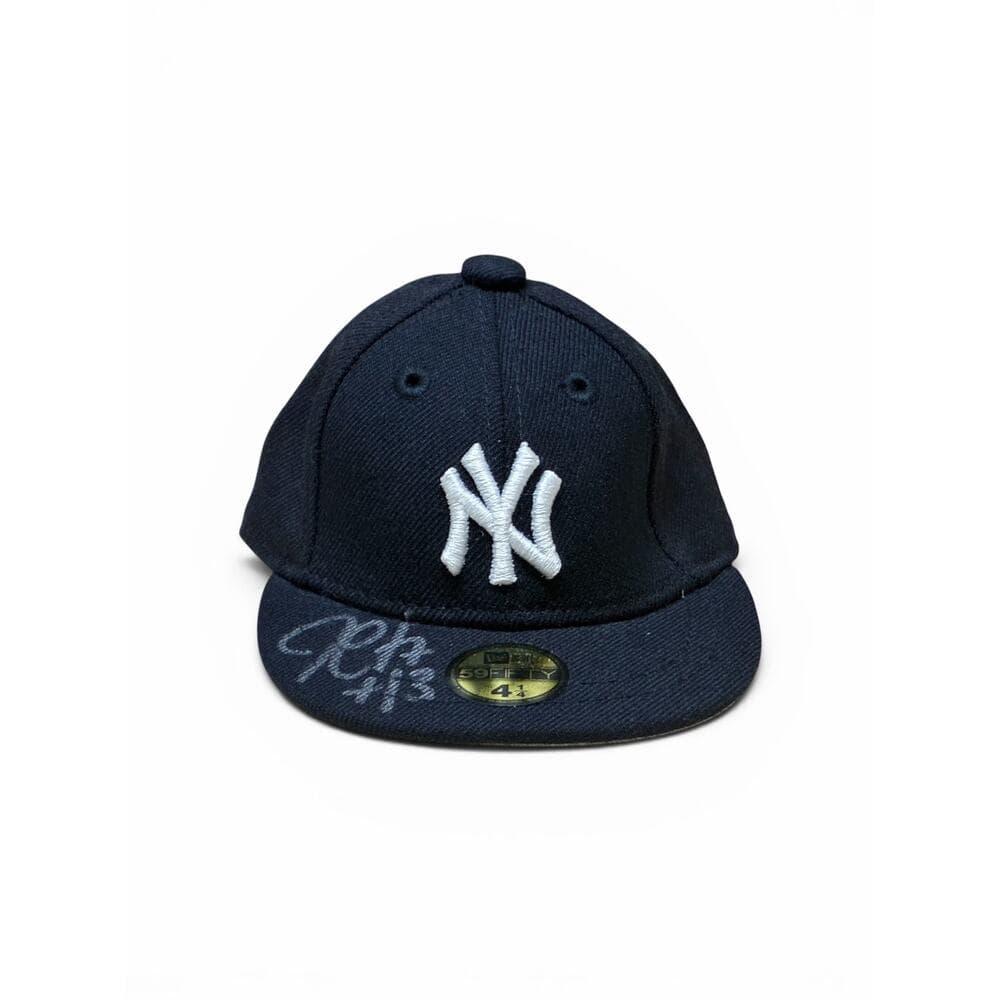 New Era Hat Autographed by Alex Rodriguez Player 13 From The Yankee Sz 4 1/4 New - Thumbnail 6