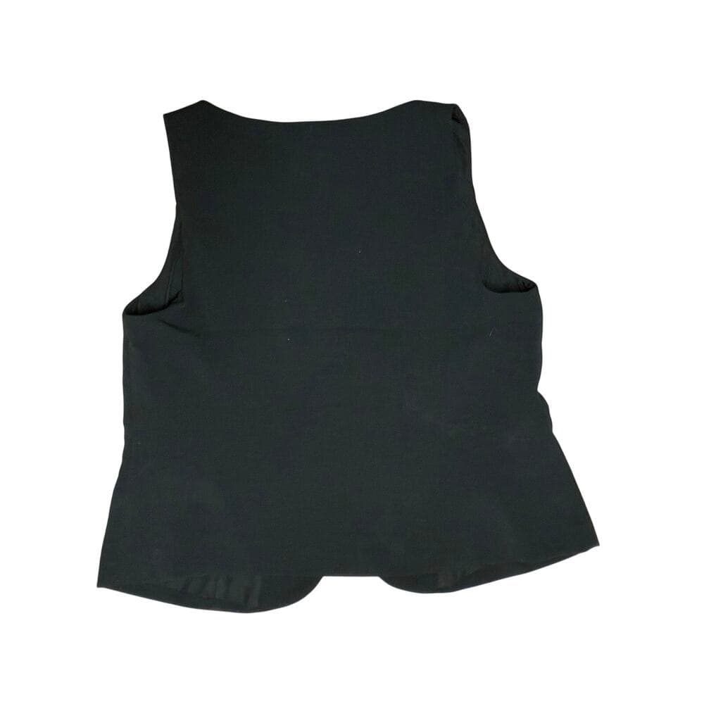 A New Day Women’s Carefree Crepe Vest Size XXL Black - Thumbnail 3