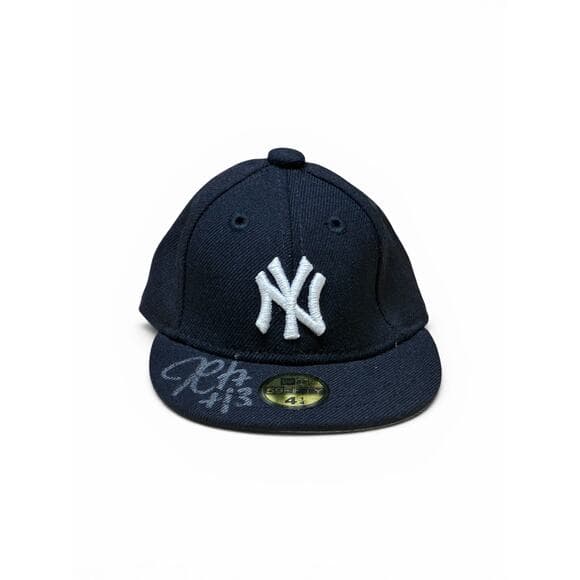 New Era Hat Autographed by Alex Rodriguez Player 13 From The Yankee Sz 4 1/4 New - Thumbnail 7