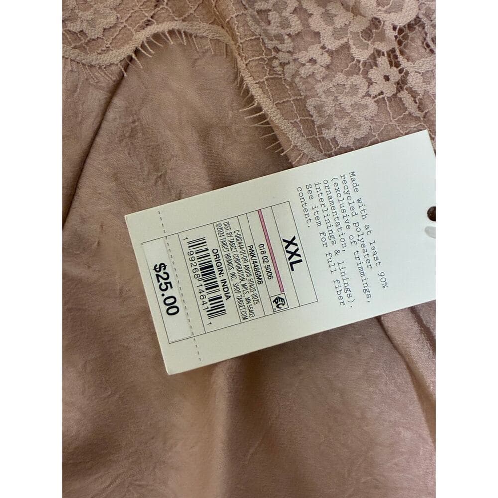 A New Day pink Women’s Top Blouse Size XXL - Thumbnail 3