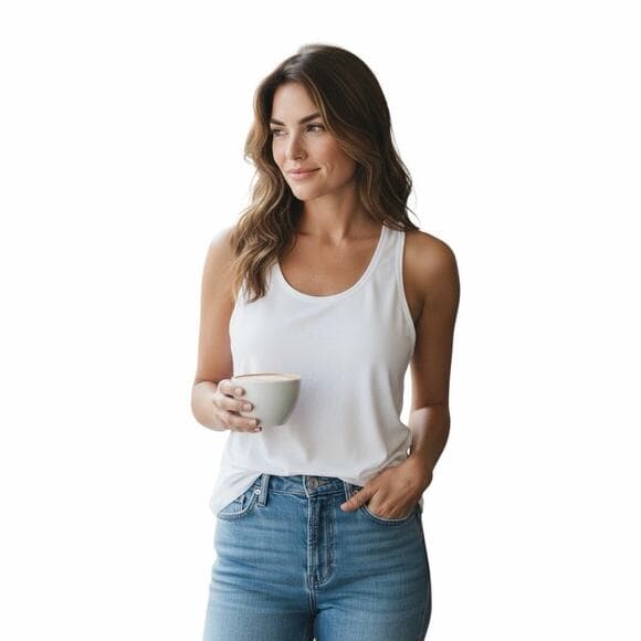 All In Motion Women’s Tank Top Size XXL White - Thumbnail 8