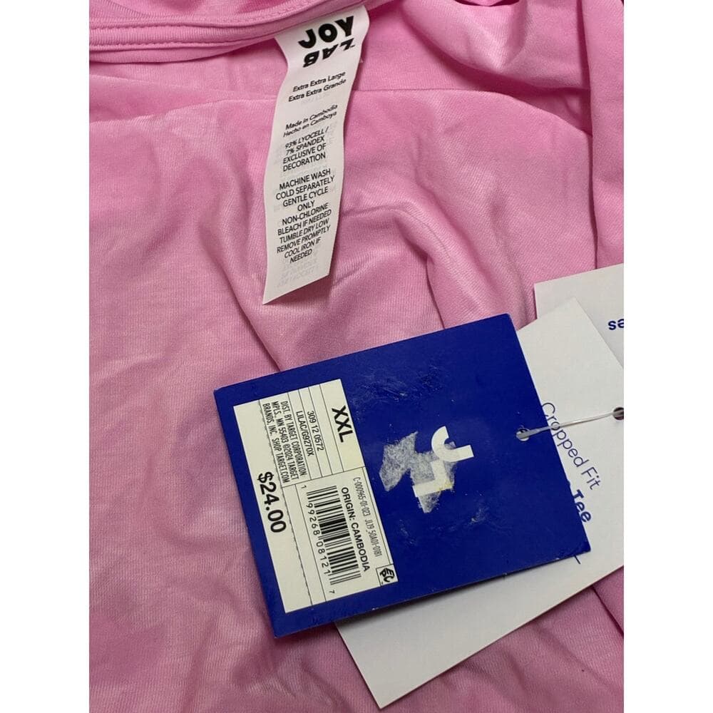 Joy Lap Women’s Long Sleeve Shirt Size XXL Color Pink - Thumbnail 2