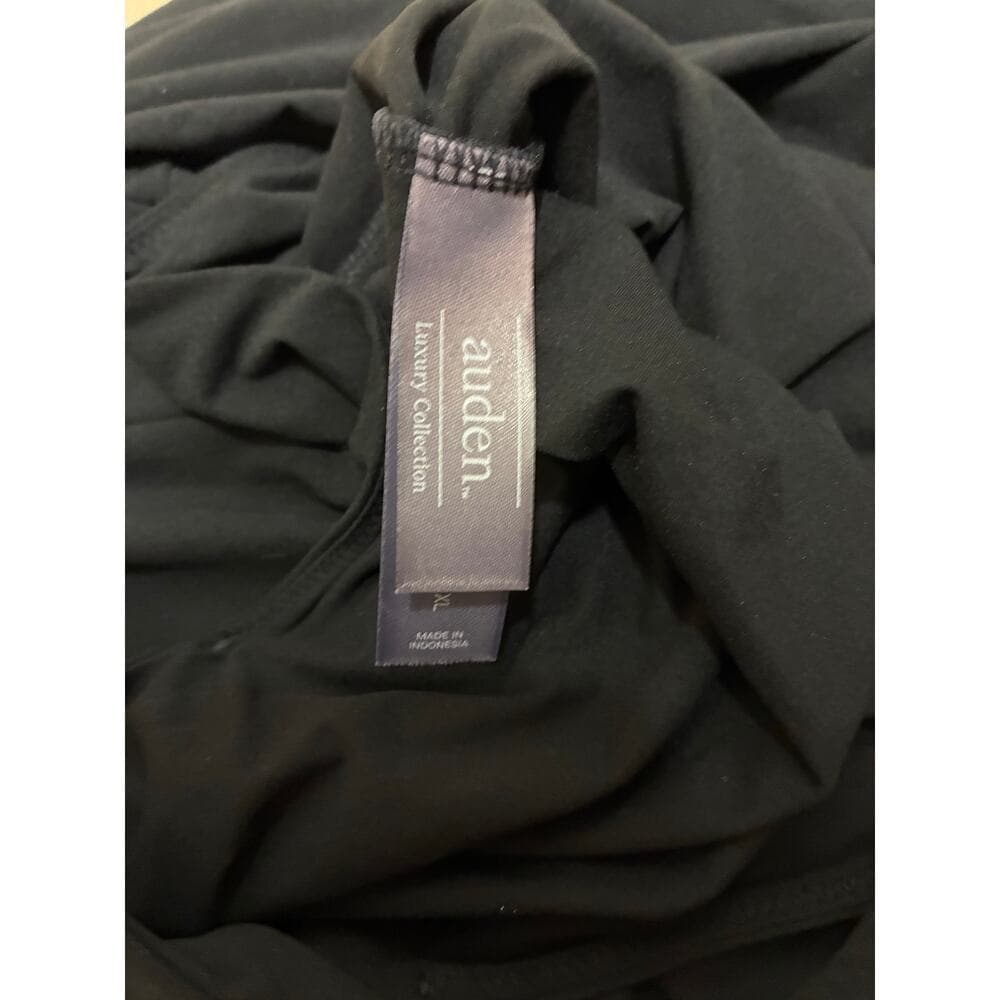 Women's Luxury Collection Luxe Stretch Long Sleeve Bodysuit - Auden Black XL - Thumbnail 5