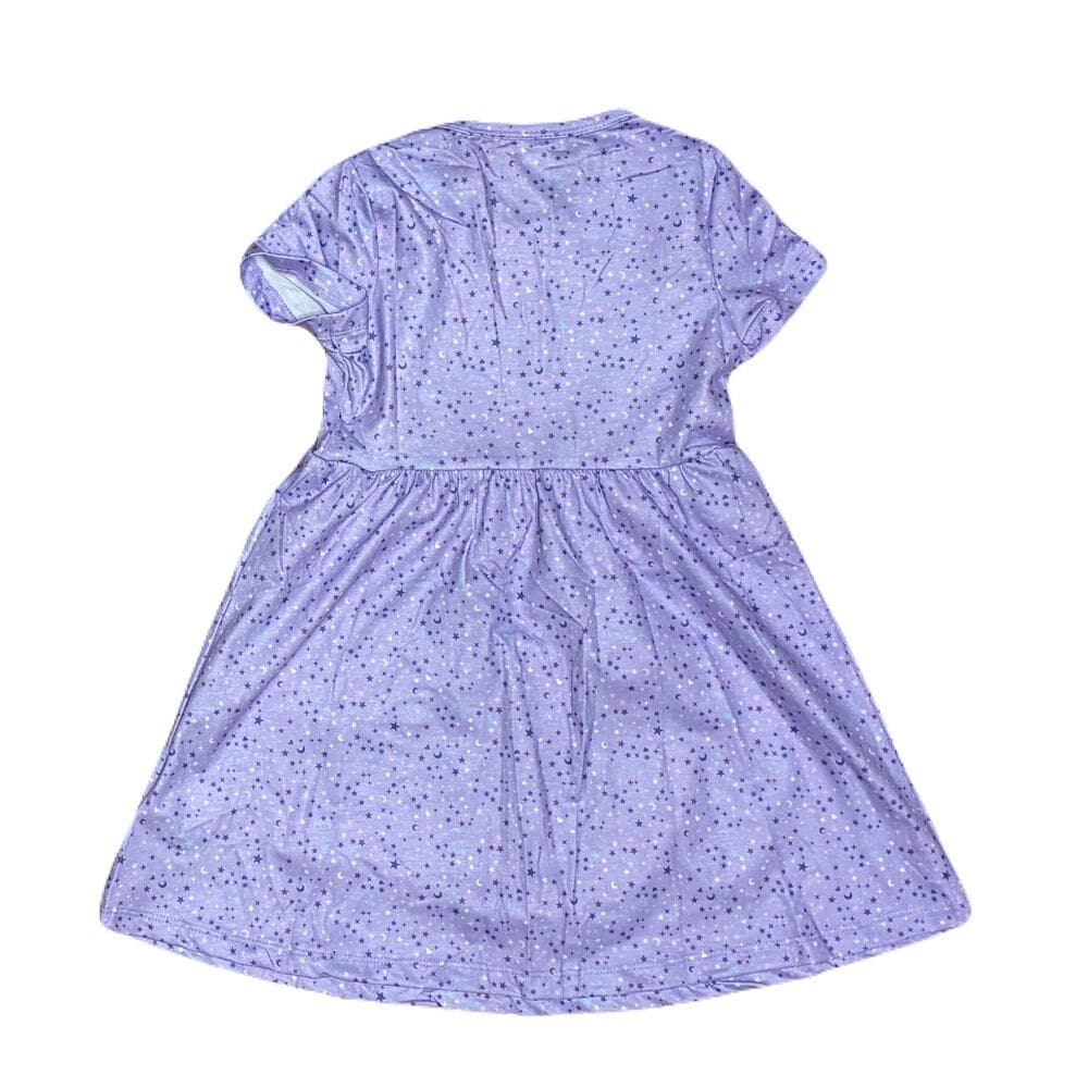 3 girls' sleeveless celestial-themed dress 3T - Thumbnail 5