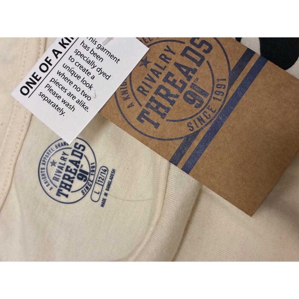 Rivalry Threads 91 Boys Sweatshirt Size L 12/14 Color Cream - Thumbnail 4