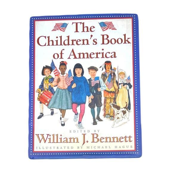 Children's Book of America by William J. Bennett (1998, Hardcover) - Thumbnail 6