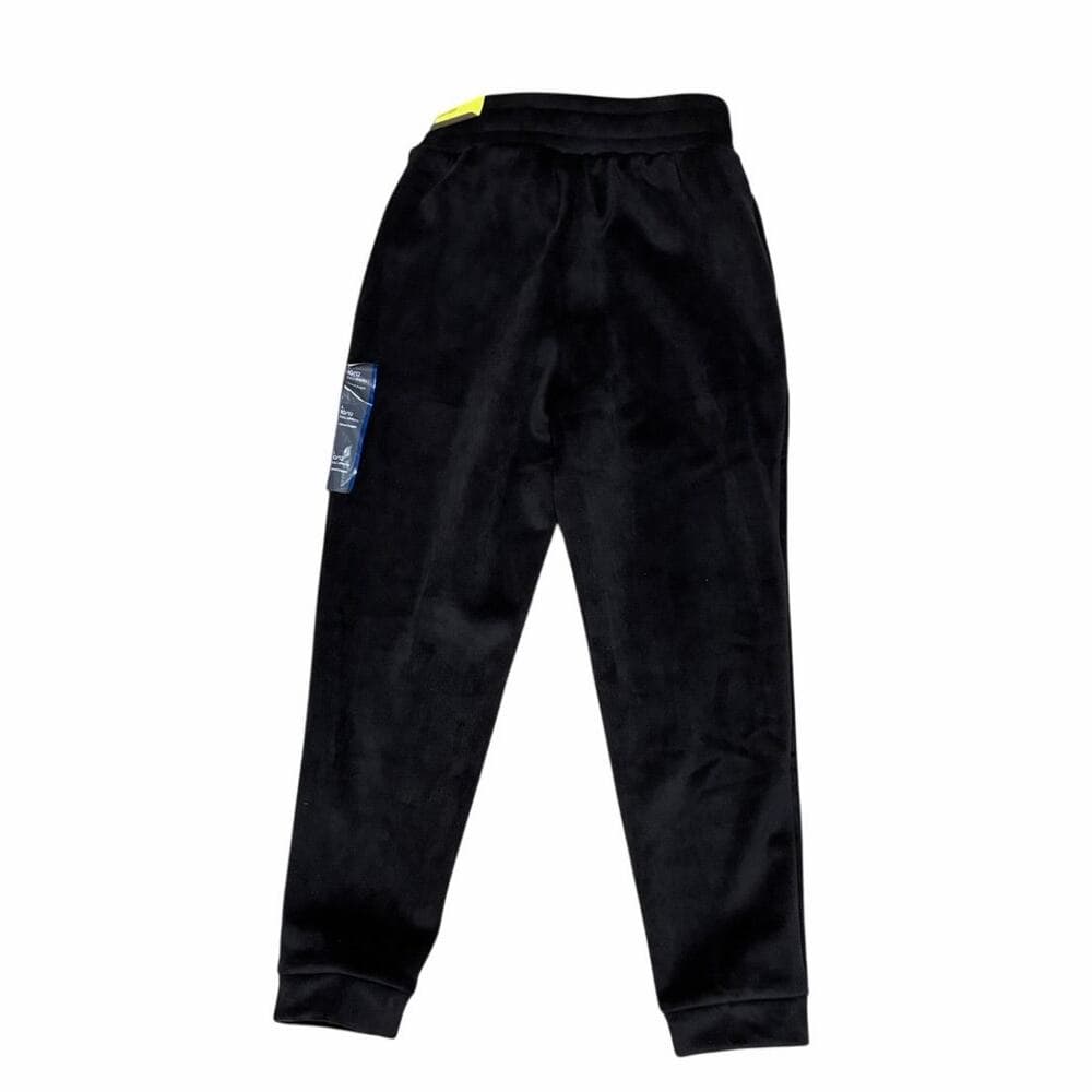 All In Motion Boys Ribbed Jogger High Rise Slim Fit Black Size L 10/12 - Thumbnail 4