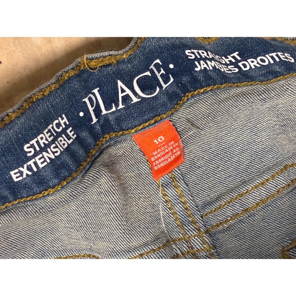 The Children Place Stretch Extensible Girls Jeans Size 10 - Thumbnail 4