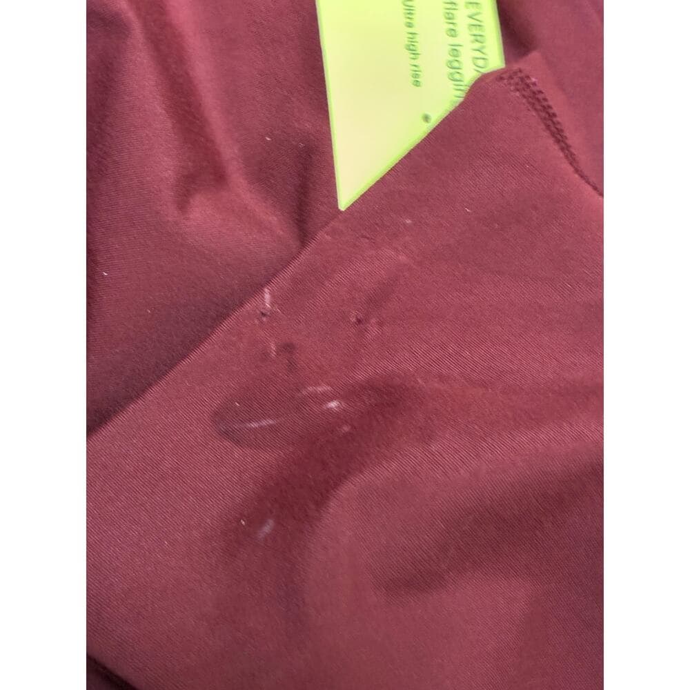 All In Motion Women’s burgundy Flare Legging Size Large - Thumbnail 4