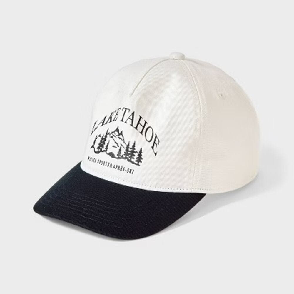 Lake Tahoe Print Boys Hat SnapBack - Thumbnail 7