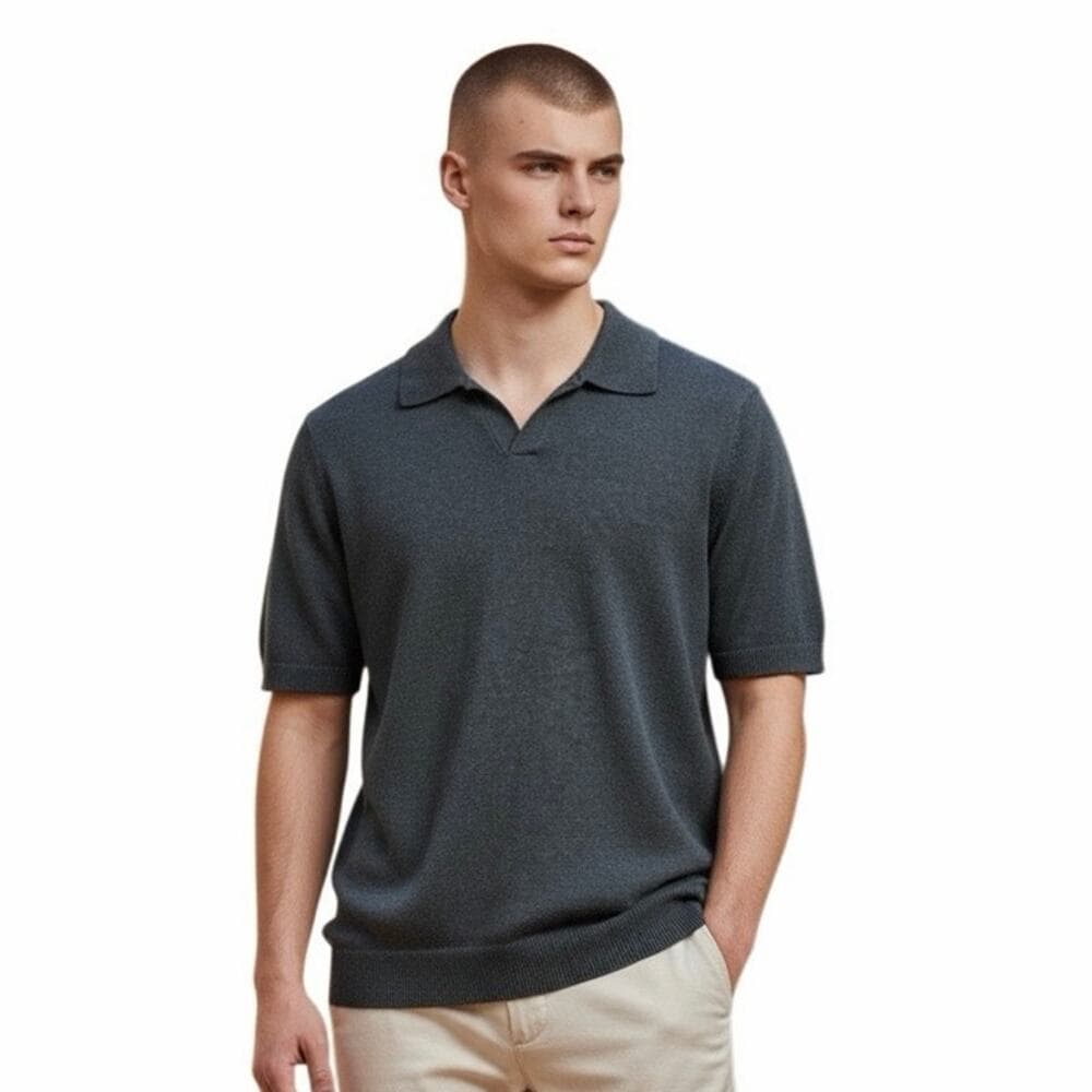 Goodfellow & co Men’s Gray Polo Shirt Size Small New - Thumbnail 5