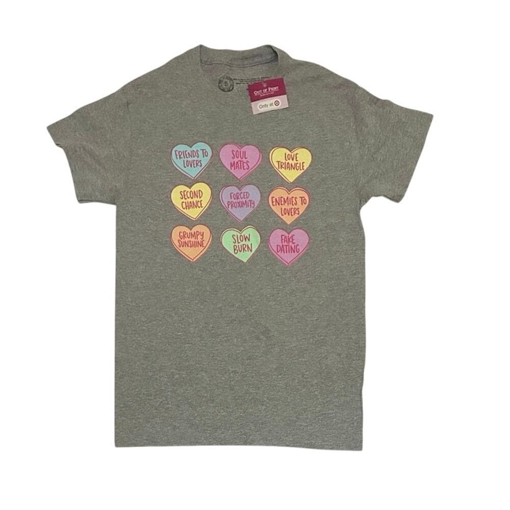 Sweet Tropes Conversation Hearts - Unisex Size Small - Thumbnail 5