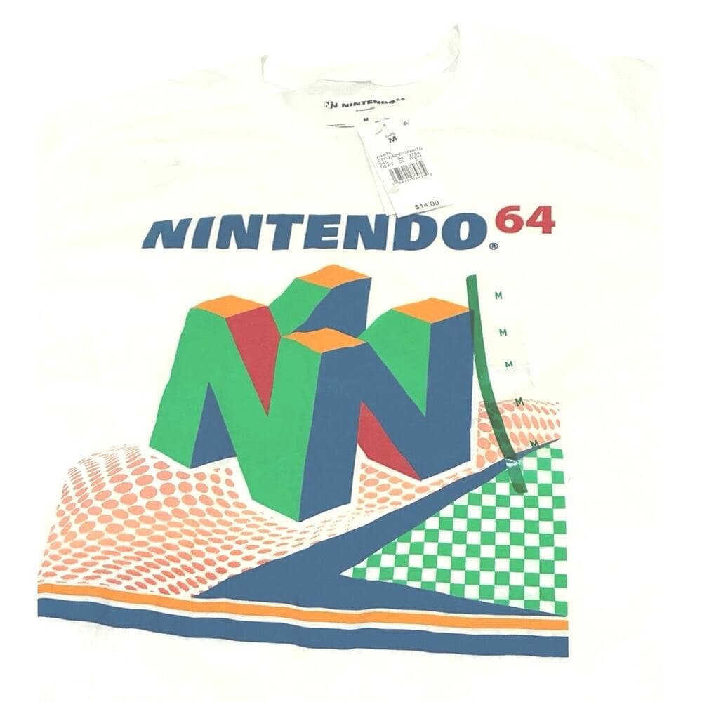 Nintendo 64 Graphic White Tee Size Medium - Thumbnail 4
