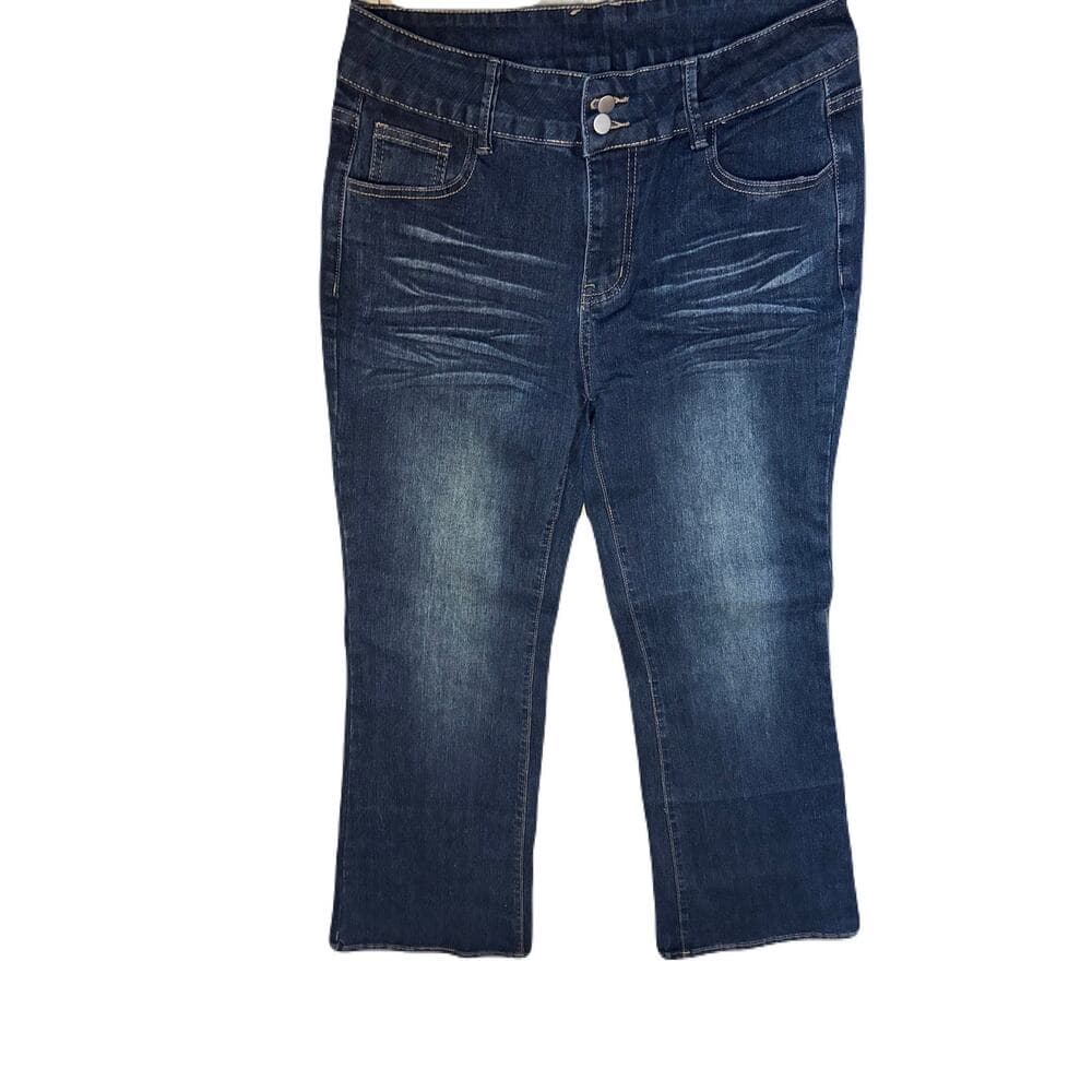 Emmiol Women’s spring Jeans Size 8/L Dark Blue - Thumbnail 2