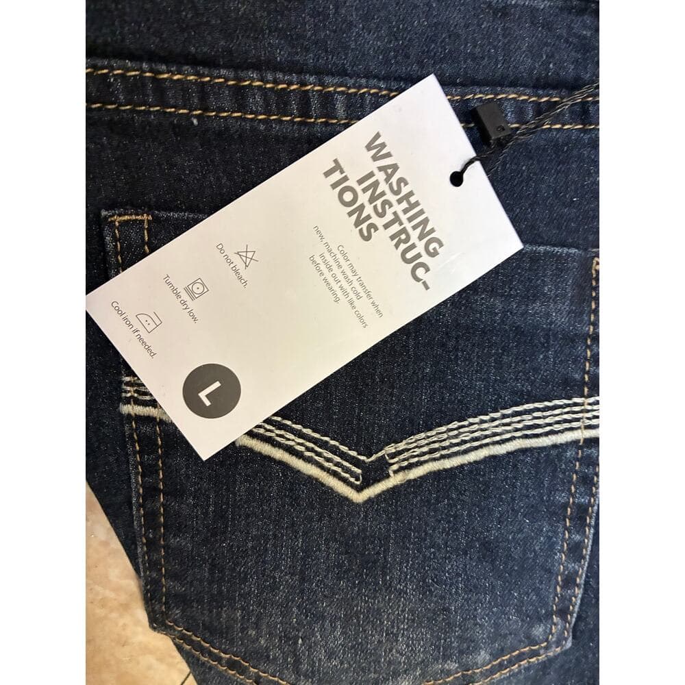 Emmiol Women’s spring Jeans Size 8/L Dark Blue - Thumbnail 4