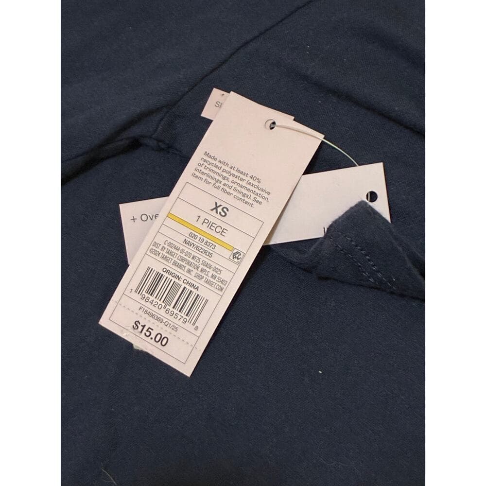 Wild Fable Women’s Sleepwear Self Care Club Navy Size XS - Thumbnail 3