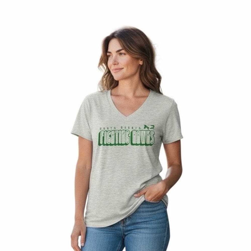 North Dakota Fighting Hawks Women’s T-Shirt Size Small - Thumbnail 5