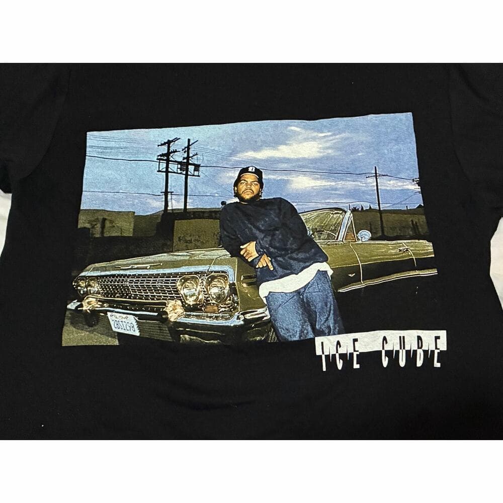 Ice Cube - Mens Ice Cube Impala T-Shirt Size Small - Thumbnail 3
